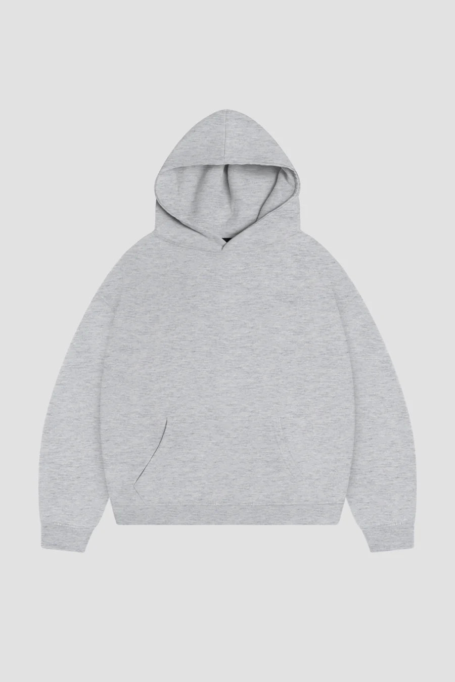 Grey Cropped premium hoodie